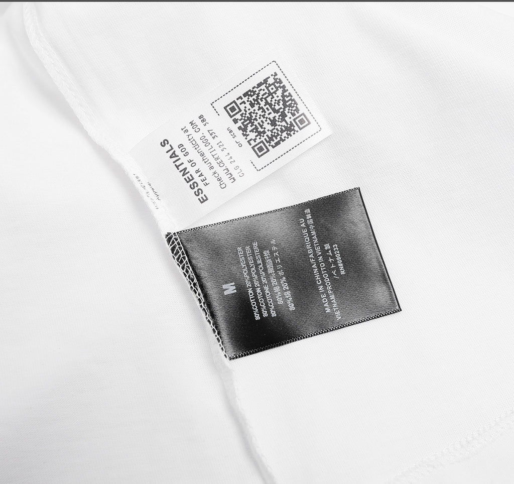 PLAYERA FEAR OF GOD ESSENTIALS 1977