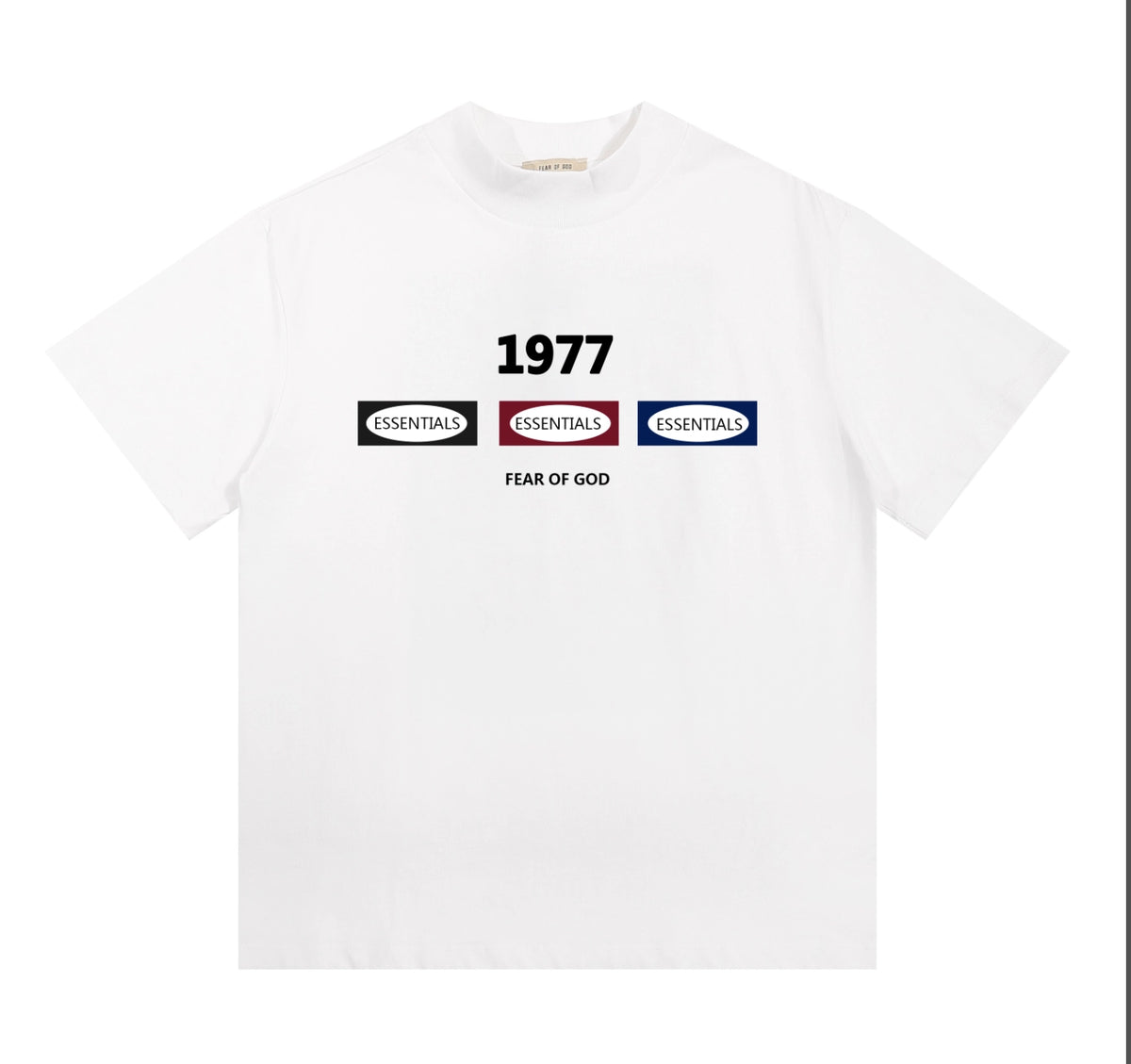 PLAYERA FEAR OF GOD ESSENTIALS 1977