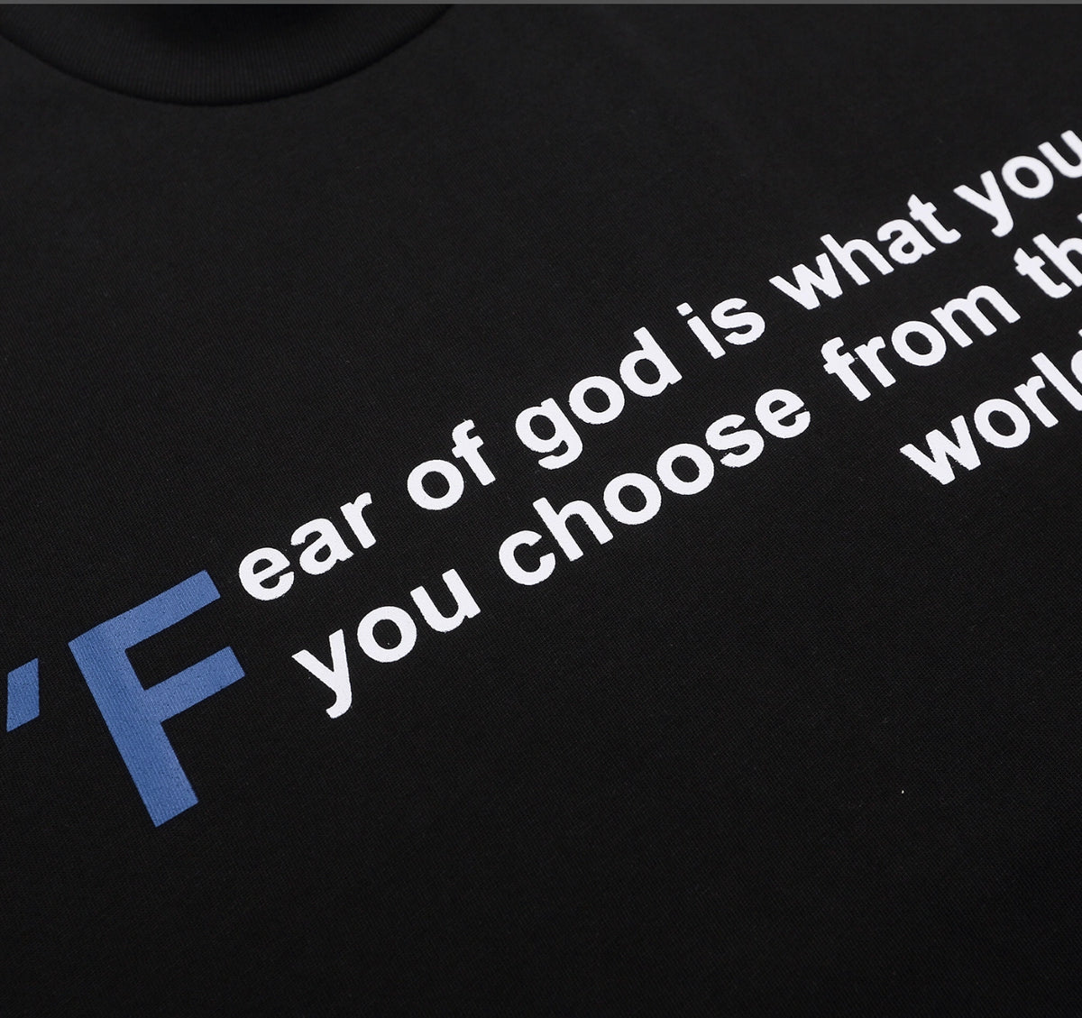 PLAYERA FEAR OF GOD