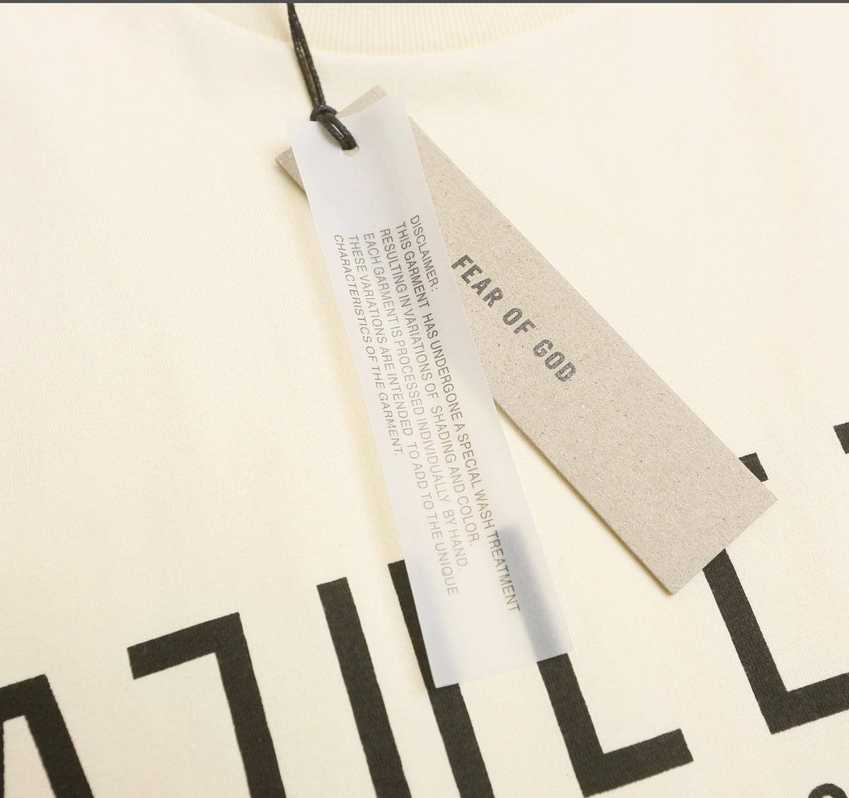 PLAYERA FEAR OF GOD X ADIDAS