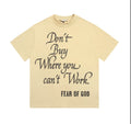 PLAYERA FEAR OF GOD FREEDOM NOW