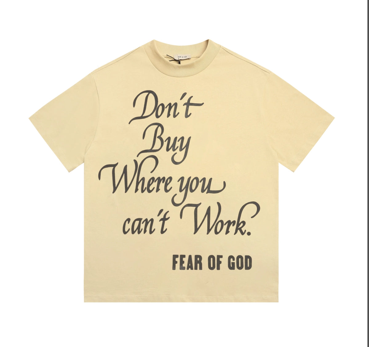 PLAYERA FEAR OF GOD FREEDOM NOW