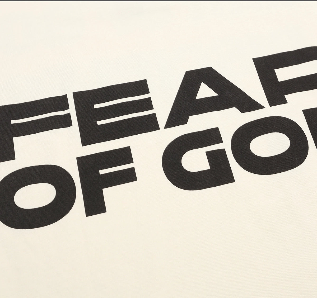 PLAYERA FEAR OF GOD