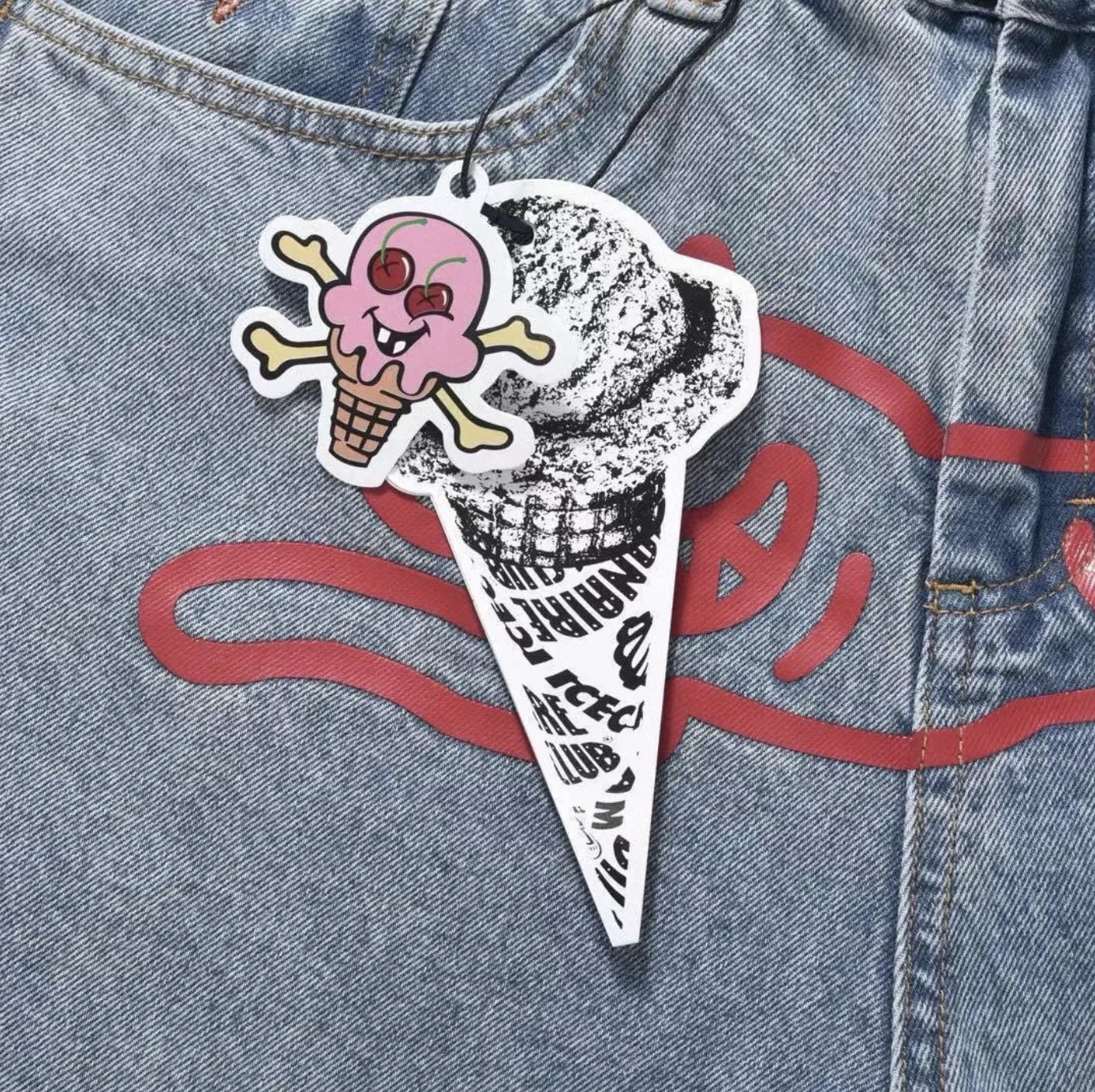 PANTALON CONTRAST ICE CREAM