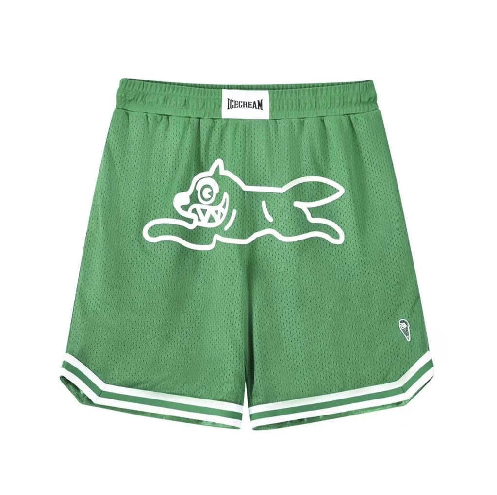SHORT ICE CREAM WHITE DOG