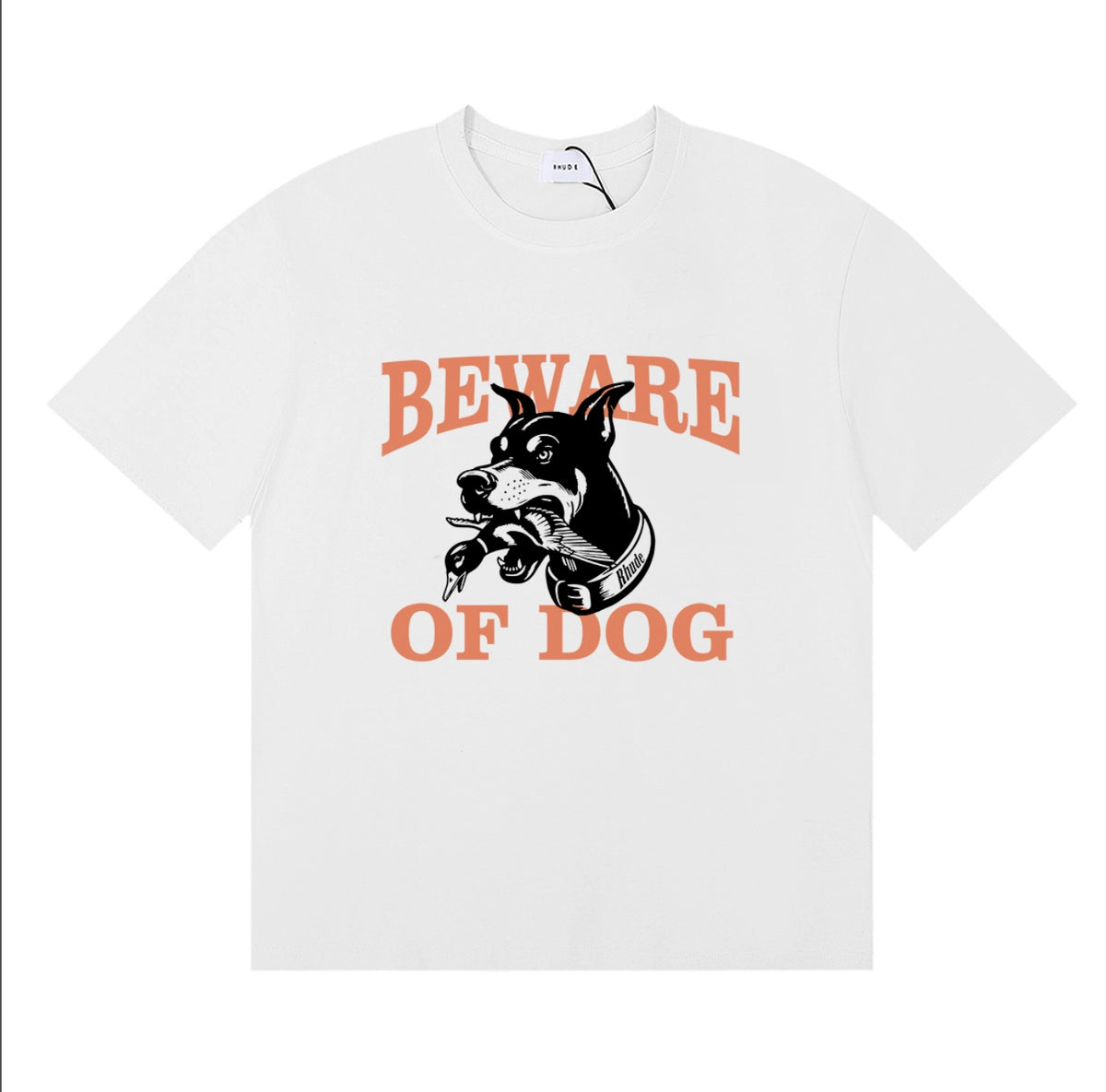 PLAYERA RHUDE BEWARE OF DOG