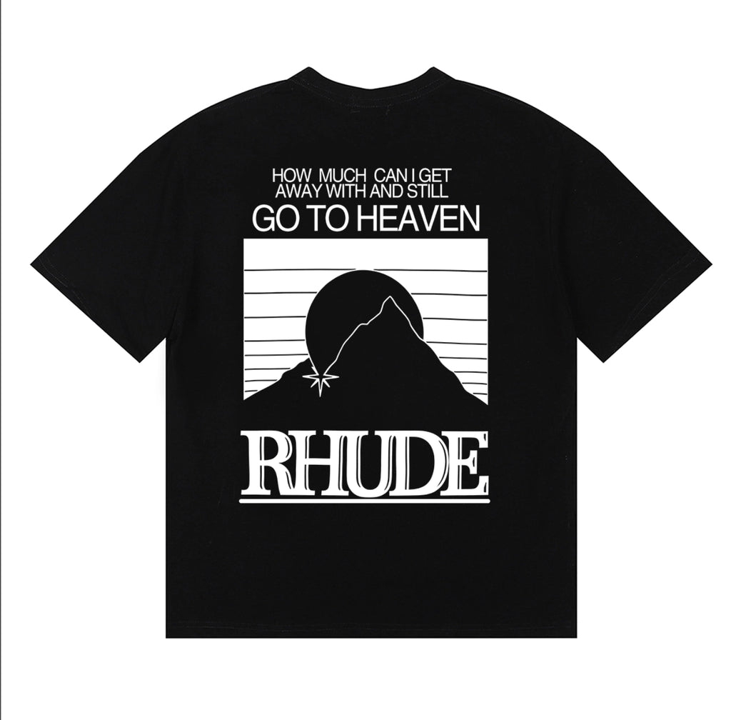 PLAYERA RHUDE GO TO HEAVEN